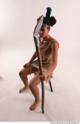 ANISE SITTING POSE WITH SPEAR 2